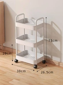 1入組多層廚房收納架 - 白色 - 查看 4