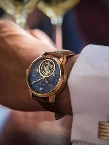 男士骷髏機械手表