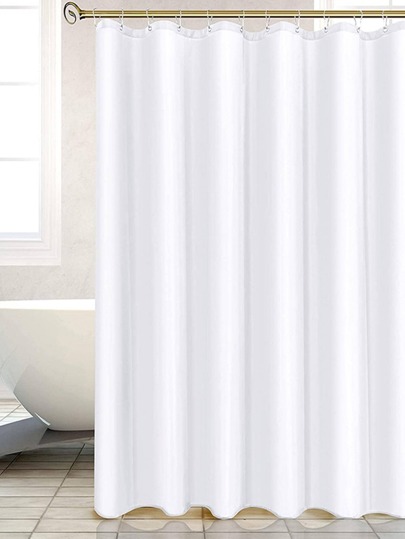 Solid Waterproof Shower Curtain Home Bathroom Decor Fall Decor Bathroom Accessories Back To School