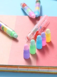 1入組桃子印花橡皮 - 彩色 - 查看 3