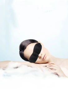 3D Contoured Sleep Mask, Blackout Eye Mask Suitable For Sleeping, Adjustable Strap To Block Light, Soft & Comfortable For Women (Medium, Fresh Color)
