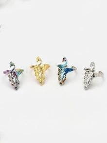 1入組孔雀設計DIY裝飾 - 藍色 - 查看 2