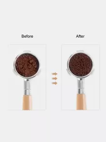 1 Peça Calcador de Pó de Café em Aço Inoxidável, Material Escolar, De Volta às Aulas