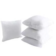 1pc White Soft Pillow - White - View 10