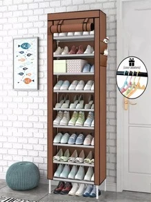 Zapatera Closet Organizador De Zapatos 9 Niveles 27 Pares - Café integral - Ver 1