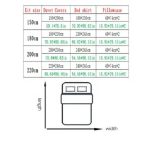 Bow Print Bedding Set Without Filler - Black and White - View 11