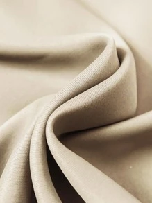 1 pièce Rideau de couleur unie, simple et moderne, isolation thermique et occultation, sans perçage nécessaire, bande adhésive pour une installation facile, convient pour le salon et la chambre à coucher