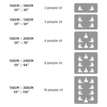 1 pieza Estera de picnic de encaje de jacquard de estilo boho con borlas y calado