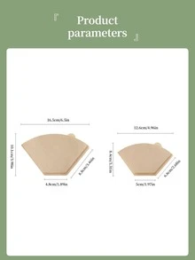 100pcs Coffee Filter Paper