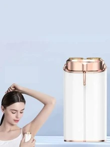 1pc ABS Electric Hair Scraper, Modern Multifunctional Electric Shaver For Home - White - View 1