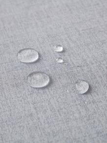 1入組素色沙發巾，客廳用極簡滌綸防水毛巾套 - 淺灰色 - 查看 6