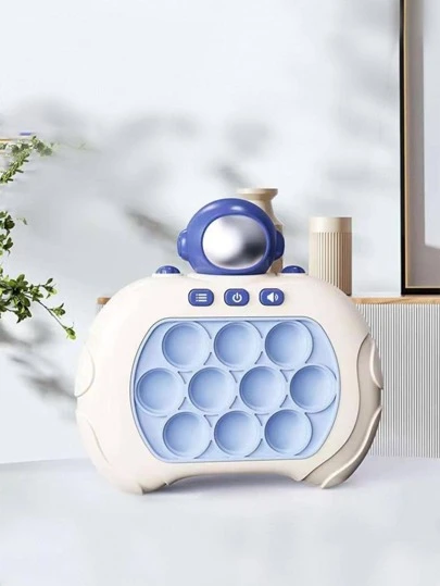 1入組卡通宇航員形狀擠壓泡泡