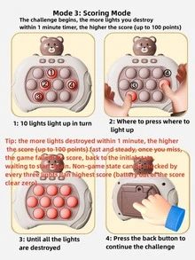 1入組卡通宇航員形狀擠壓泡泡 - 彩色 - 查看 6