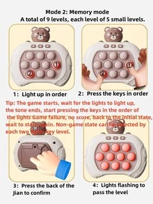 1入組卡通宇航員形狀擠壓泡泡 - 彩色 - 查看 5