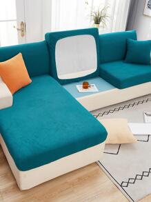 1入組素色沙發座套 - 水鴨藍 - 查看 1