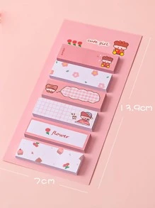 1入組卡通圖案標籤貼紙