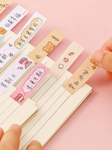 1入組卡通圖案標籤貼紙