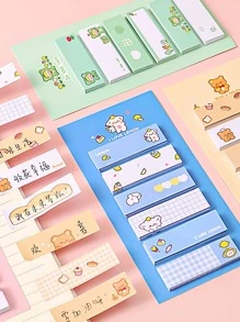 1入組卡通圖案標籤貼紙