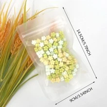 Viên nén sáp thiết kế hoa 130 chiếc - màu nâu - Xem 4