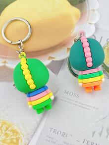 1入組卡通人物吊墜鑰匙圈