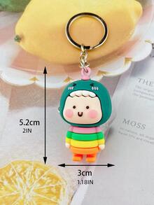 1入組卡通人物吊墜鑰匙圈