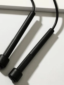 1入組素色健身跳繩 - 黑色 - 查看 6