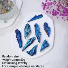 1pack Stone Decorative Pebble - Blue - View 3