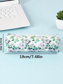 Hộp đựng bút chì họa tiết hoa 1pc - Nhiều màu - Xem 1