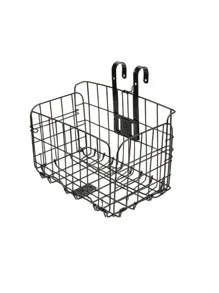 1pc Mountain Bike Folding Hanging Basket - Black - View 1