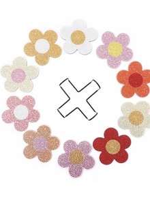 1 bộ WPC DIY Diamond Coaster, Thiết kế trái cây hiện đại DIY Diamond Coaster cho gia đình - Hồng - Xem 4