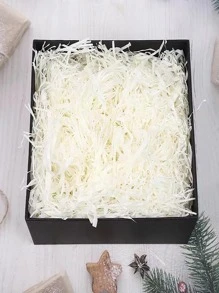 1pack Gift Box Filling Crinkle Cut Paper, Colorful Raffia Paper, Party Gift Packaging Filler Decor Crinkle Shred Filler For Party Valentine Day