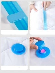 8 cái Túi hút chân không PEVA Air, Bộ túi hút chân không trong suốt tối giản dành cho gia đình - Trong sáng - Xem 4
