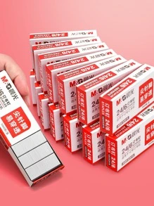 10 cajas Grapa hierro - Plateado - Ver 1