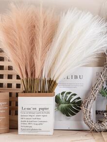 10入組/套塑膠人造現代假植物適用於家庭裝飾 - 淺粉色 - 查看 8