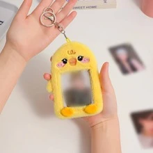 1pc Chicken Design Card Cover - Yellow - View 2