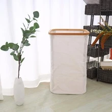 1 pieza Cesto para la ropa acrílico - Blanco - Ver 1