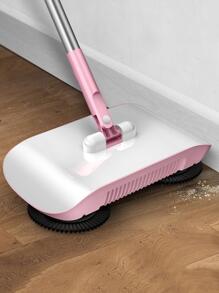 PC Nhựa Hộ Gia Đình Chổi Quét Bụi Phù Hợp Với Quét Robot Chổi - Hồng - Xem 8
