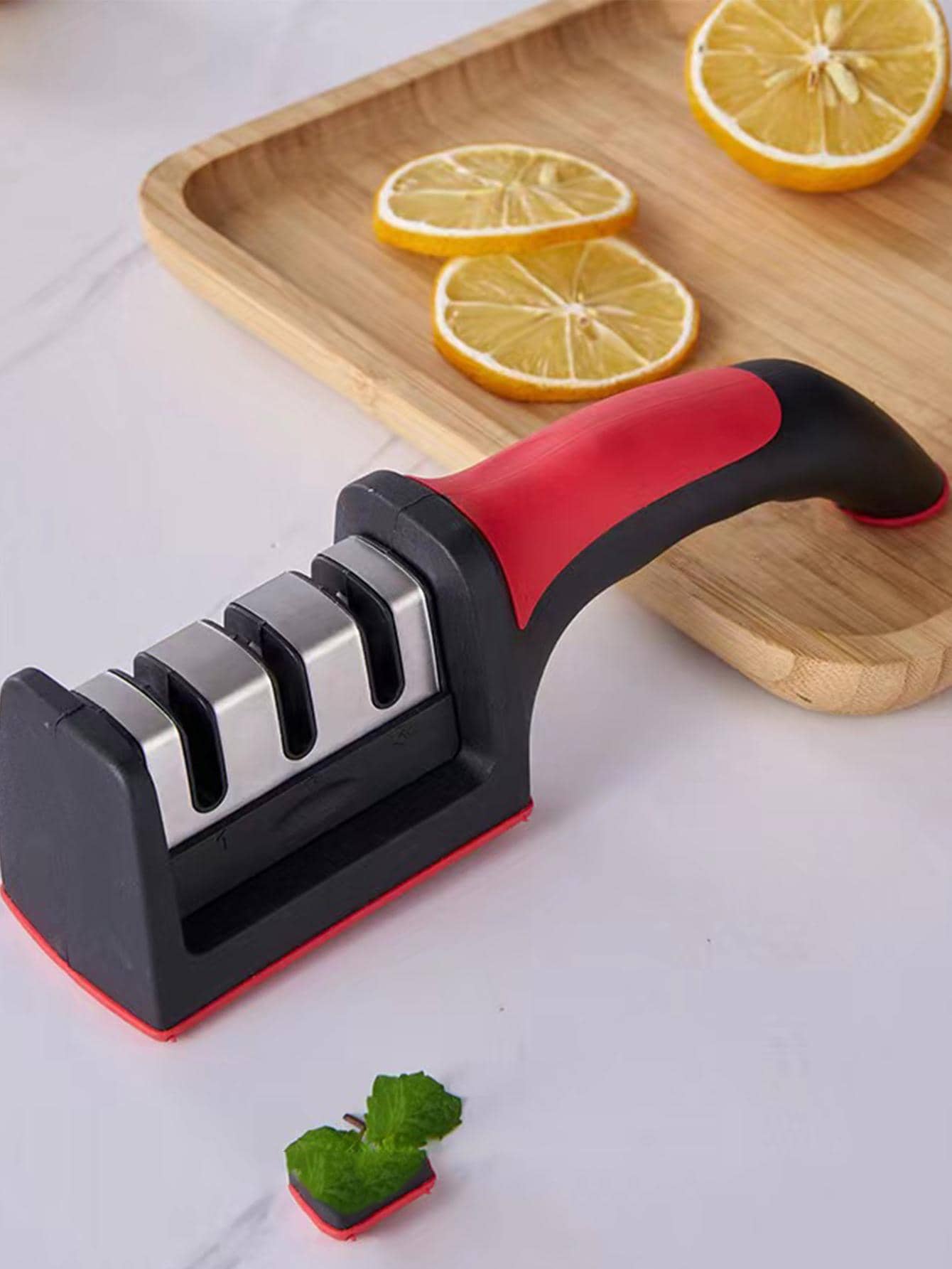 1 ชิ้น สุ่ม จัดส่ง ครัวเรือน มัลติฟังก์ชั่น ที่ลับมีด สาม หรือ สี่ ถือได้ ที่ลับมีด , ครัว เร็ว - มัลติคัลเลอร์ - ดู 9