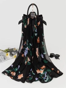 Đời Boho 2023 Hàng Mới Về Phong Cách Âu Mỹ Thời Trang Ngọc Trai Cao Cấp Voan Polyester In Hình Khăn Choàng Nữ - Nhiều màu - Xem 1
