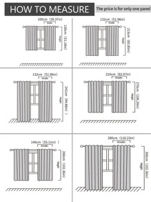 Striped Pattern Single Panel Curtain - Navy Blue - View 8