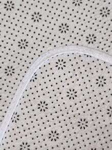 1pc Tiger Pattern Shower Curtain Or 3pcs Bath Mat, Creative Polyester Anti-slip Bath Rug Or Shower Curtain For Bathroom - Apricot - View 10