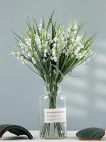 5 chiếc Hoa giả bằng nhựa, Hoa nhân tạo hiện đại cho gia đình, Trang trí đám cưới - Nhiều màu - Xem 1