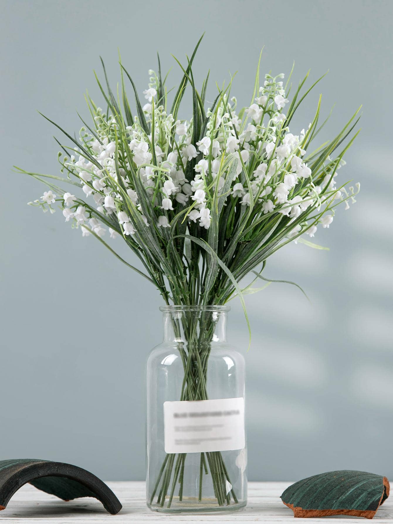 5 chiếc Hoa giả bằng nhựa, Hoa nhân tạo hiện đại cho gia đình, Trang trí đám cưới - Nhiều màu - Xem 1