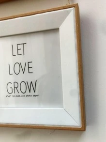 1入組WPC相片掛框 - 紫紅色 - 查看 2