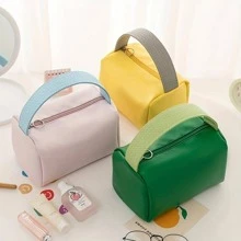 1 Peça Bolsa de Armazenamento de Viagem Portátil e À Prova d'Água, Bolsa de Armazenamento com Design de Alça Superior Escandinavo para Casa, Viagem, Exterior, Vibes Boho