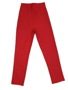 Pantalon de pinzas para dama - Rojo - Ver 6