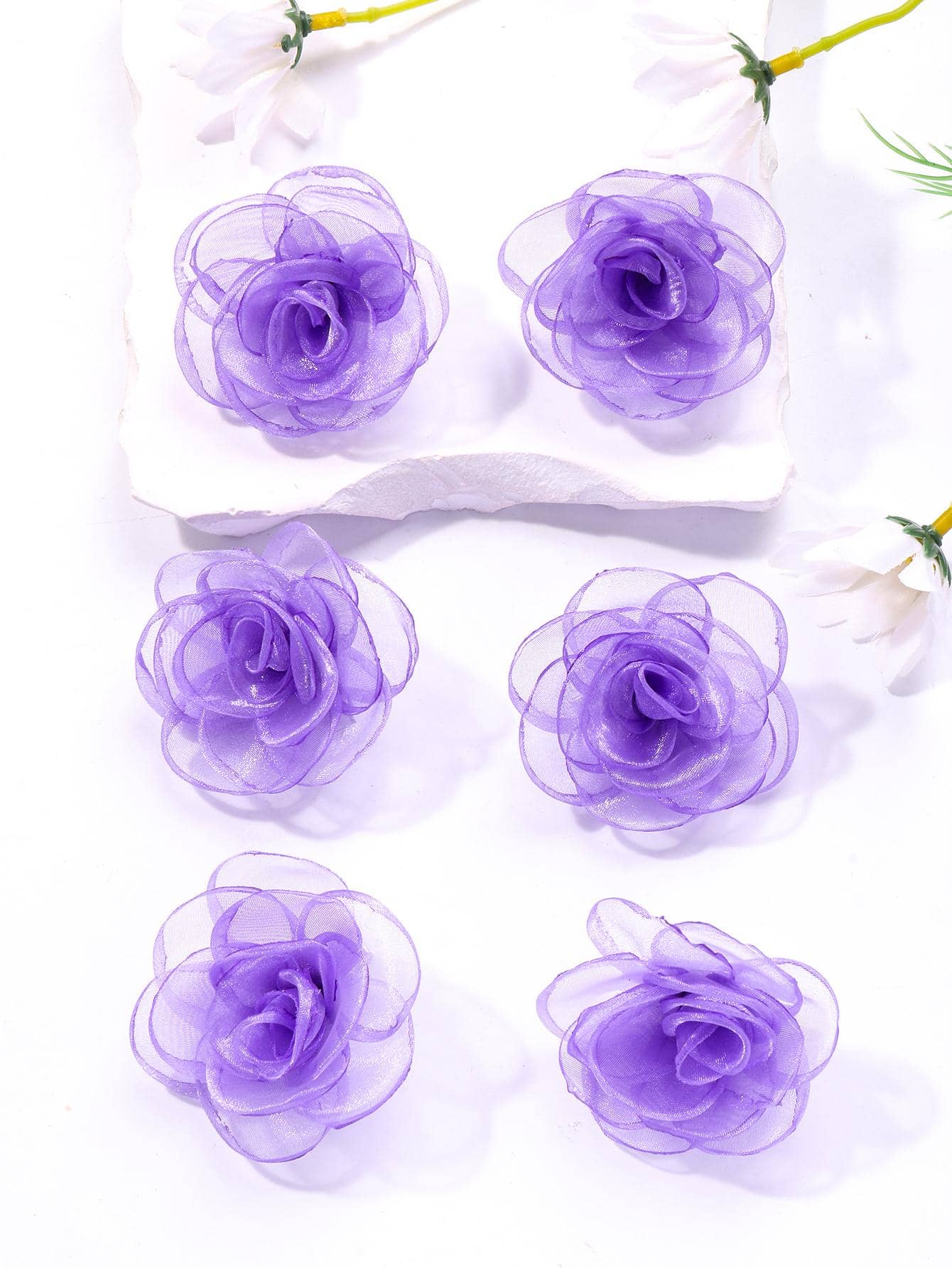 髮夾 - 紫色 - 查看 1