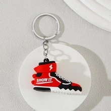 4 chiếc Giày nam Charm Móc khóa thông thường - Nhiều màu - Xem 2
