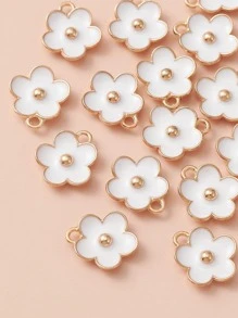 20pcs/Set Flower DIY Charm Valentines