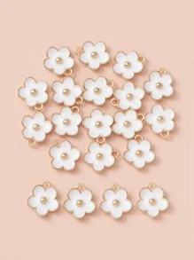 20pcs/Set Flower DIY Charm Valentines